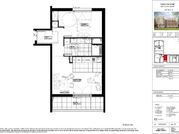 Location appartement 2 pièces ORLY 46m² à 899.14€/mois CDC Habitat