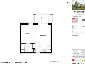 Location appartement 2 pièces SCHILTIGHEIM 37m² à 579.66€/mois CDC Habitat