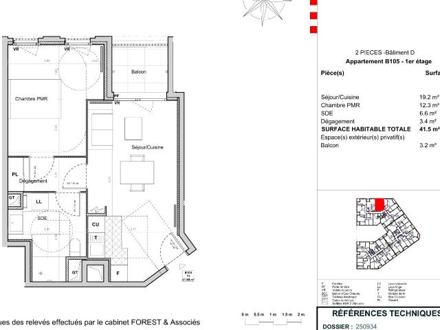 Location appartement 2 pièces SUCY EN BRIE 42m² à 947.50€/mois CDC Habitat