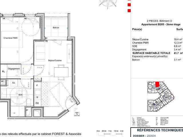 Location appartement 2 pièces SUCY EN BRIE 42m² à 950.09€/mois CDC Habitat