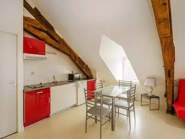 location appartement, 37.25 m² au dernier étage
