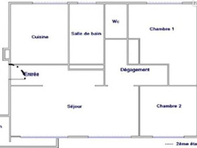 Location Appartement 3 pièces 64 m2 Fresnes