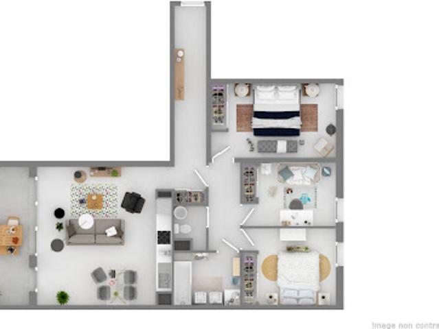 Location Appartement 3 pièces 65 m2 Marseille 14ème