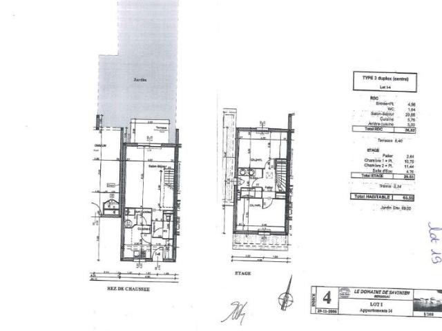 Location Appartement 3 pièces 65m² BERGERAC 24100