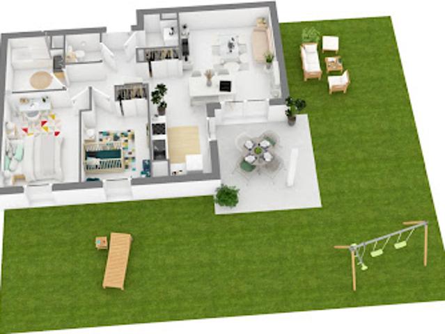 Location Appartement 3 pièces 66 m2 Saint Paul lès Dax