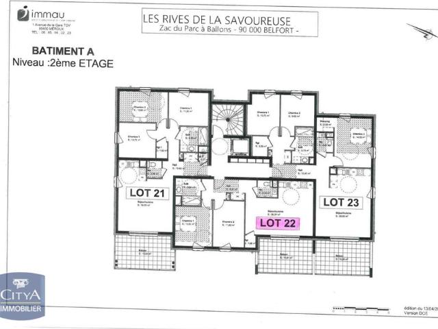 Location Appartement 3 pièces 68m² BELFORT 90000