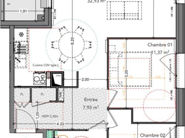 Location Appartement 3 pièces 69m² LAVAL 53000
