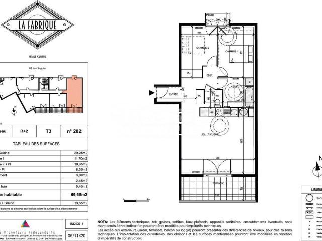 Location Appartement 3 pièces 70m² NIMES 30000