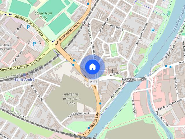 Location Appartement 3 pièces 71m² ST ANDRE LEZ LILLE 59350