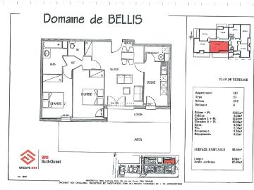 Location appartement 3 pièces TOULOUSE 69m² à 750.16€/mois CDC Habitat
