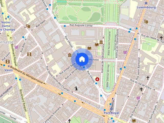 Location appartement 3 pièces à Paris, Rue Notre Dame des Champs