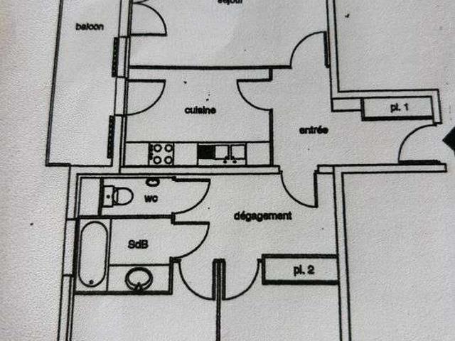 Location appartement 3 pièces Bordeaux 33