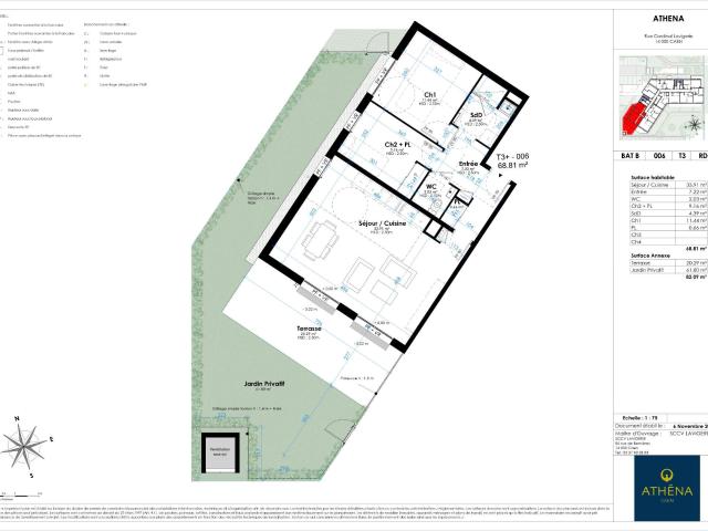 Location appartement 3 pièces Caen 14
