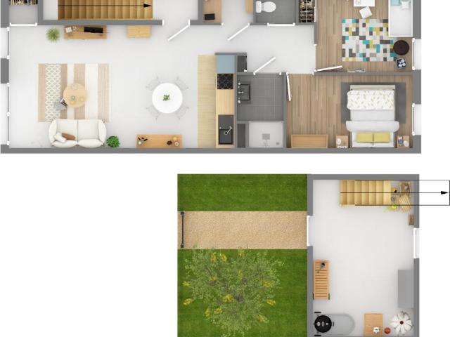 Location appartement 3 pièces CLERMONT FERRAND 63m² à 818.01€/mois CDC Habitat