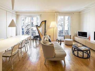 Location Appartement 3 pièces Meublé 89m² PARIS 15ème