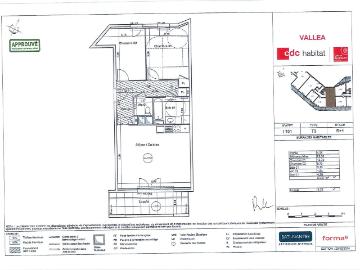 Location appartement 3 pièces ORVAULT 64m² à 917.85€/mois CDC Habitat