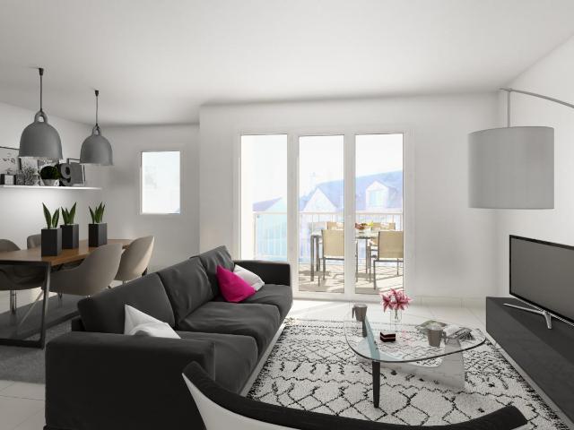 Location appartement 3 pièces ST CANNAT 60m² à 914.66€/mois CDC Habitat