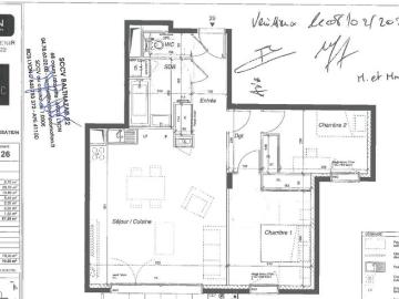 location Appartement T3 DE 67.9m² À LYON