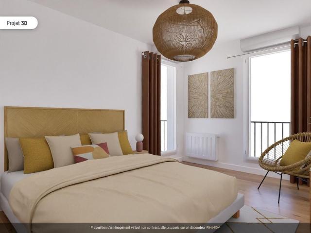 location Appartement T3 DE 64.6m² À BOBIGNY