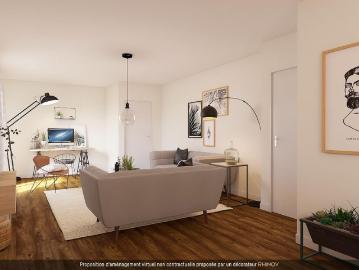 location Appartement T3 DE 72.1m² À FRANCONVILLE