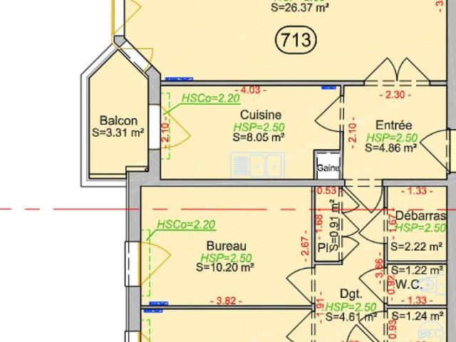 location Appartement T3 DE 74.7m² À PARIS