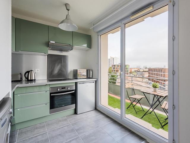 Location appartement T3 meublé 56m² Bordeaux / Chartrons Grand Parc