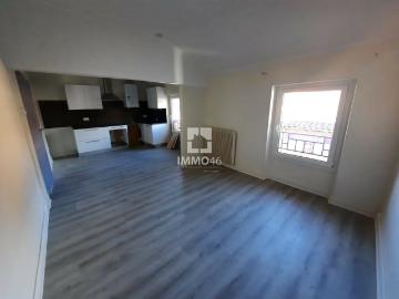 Location appartement t2 Cahors 46000, 38m², 2 pièces. T2 BAR SAL