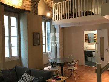 Location appartement t2 Cahors 46000, 82m², 2 pièces. T2 SAL VIL