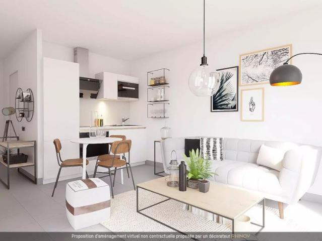 location Appartement T2 DE 40.4m² À VILLEURBANNE