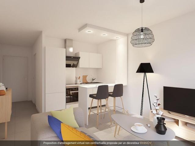 location Appartement T2 DE 40.6m² À VILLEURBANNE