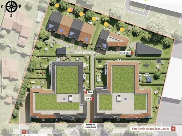 location Appartement T2 DE 48.15m² À CHELLES