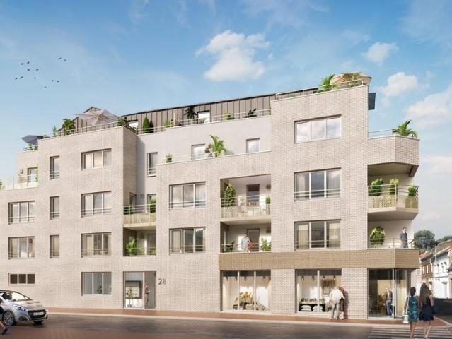 location Appartement T2 DE 50.6m² À MARCQ EN BAROEUL