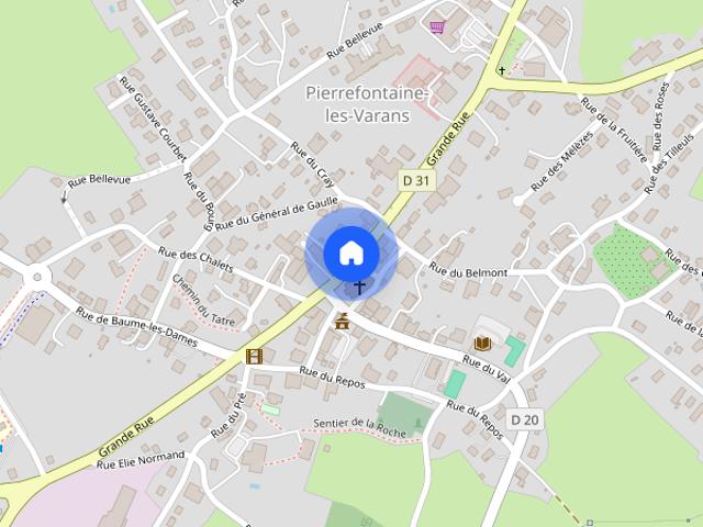 Location Appartement T4 84 m² Pierrefontaine les Varans