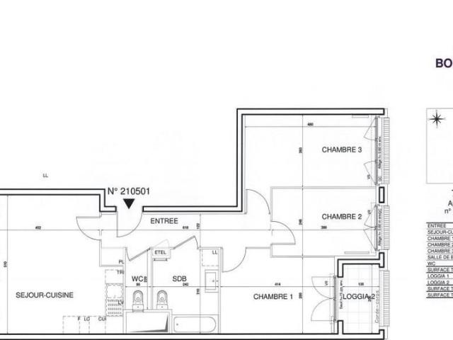 location Appartement T4 DE 76.1m² À BOBIGNY