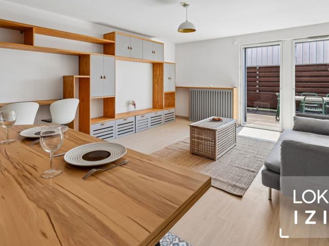 Location appartement T4 meublé 91m² Bordeaux Bassins à flot