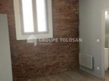 Location appartement Toulouse Saint cyprien, 23m² 1 pièce 605€