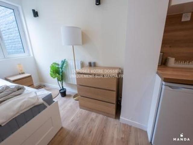 location appartement tourcoing 1 pièce 13 m2 nord 59200 550 € / mois
