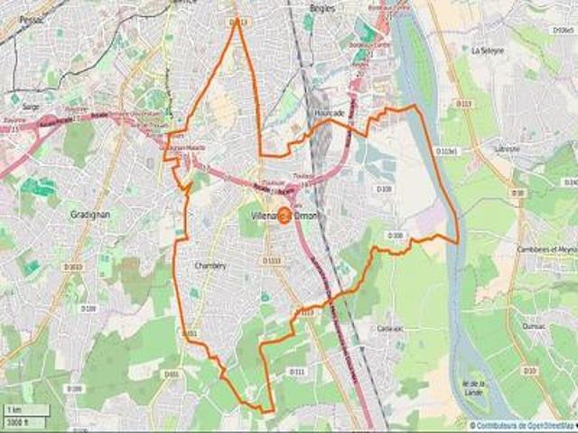 location appartement villenave d'ornon 1 pièce 15 m2 gironde 33140 450 € / mois