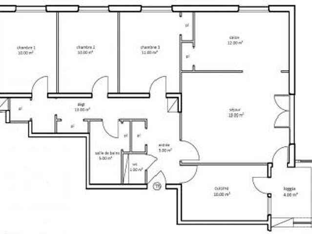 location appartement vouziers 5 pièces 93 m2 ardennes 08400 667 € / mois