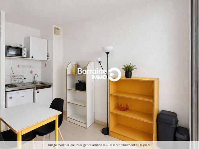 Location appartement à Brest 19.2m²