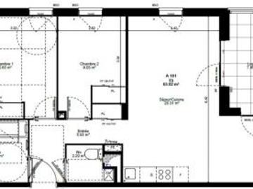 location appartement albertville 3 pièces 63 m2 savoie 73200 950 € / mois