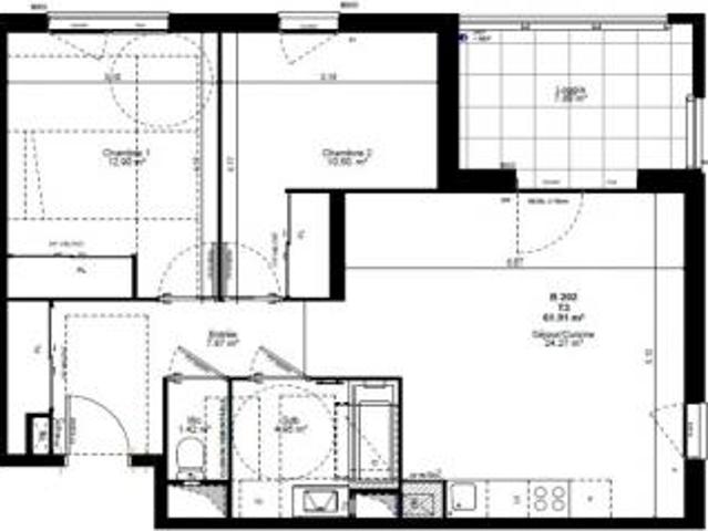 location appartement albertville 3 pièces 61 m2 savoie 73200 870 € / mois