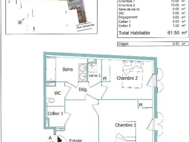 Location Appartement Allée d'Aquitaine, Périgueux