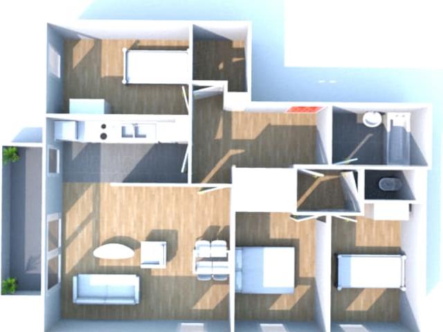 Location Appartement Allée des Fleurs de Lin, Seltot
