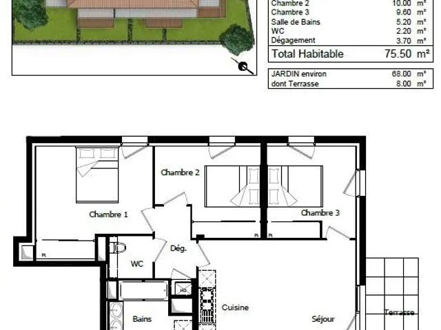 Location Appartement Allée du Grand Bois, Challans