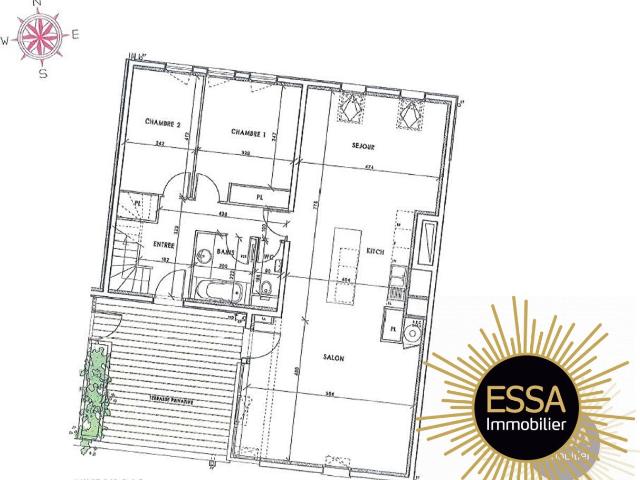 Location Appartement Route des Dames, Bailly