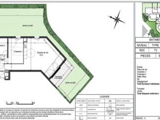 location appartement angers 3 pièces 72 m2 maine et loire 49100 870 € / mois
