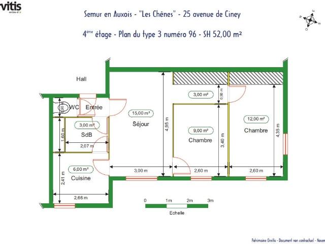 Location Appartement Avenue de Ciney, Semur en Auxois