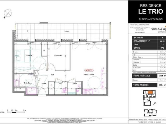 Location Appartement Avenue de Genève, Thonon les Bains