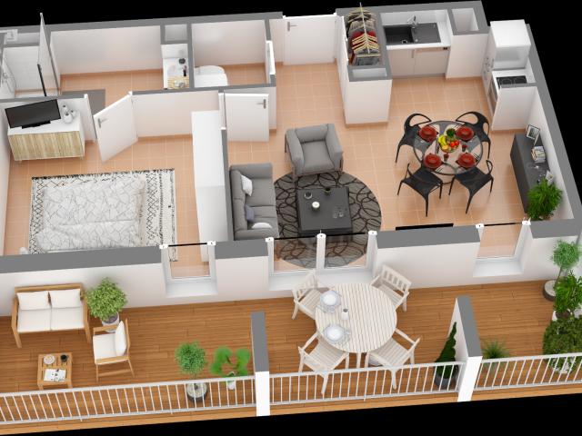 Location Appartement Avenue de l'Aérodrome de Montaudran, Toulouse
